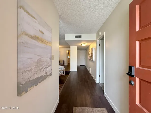 a front view of a house with garage