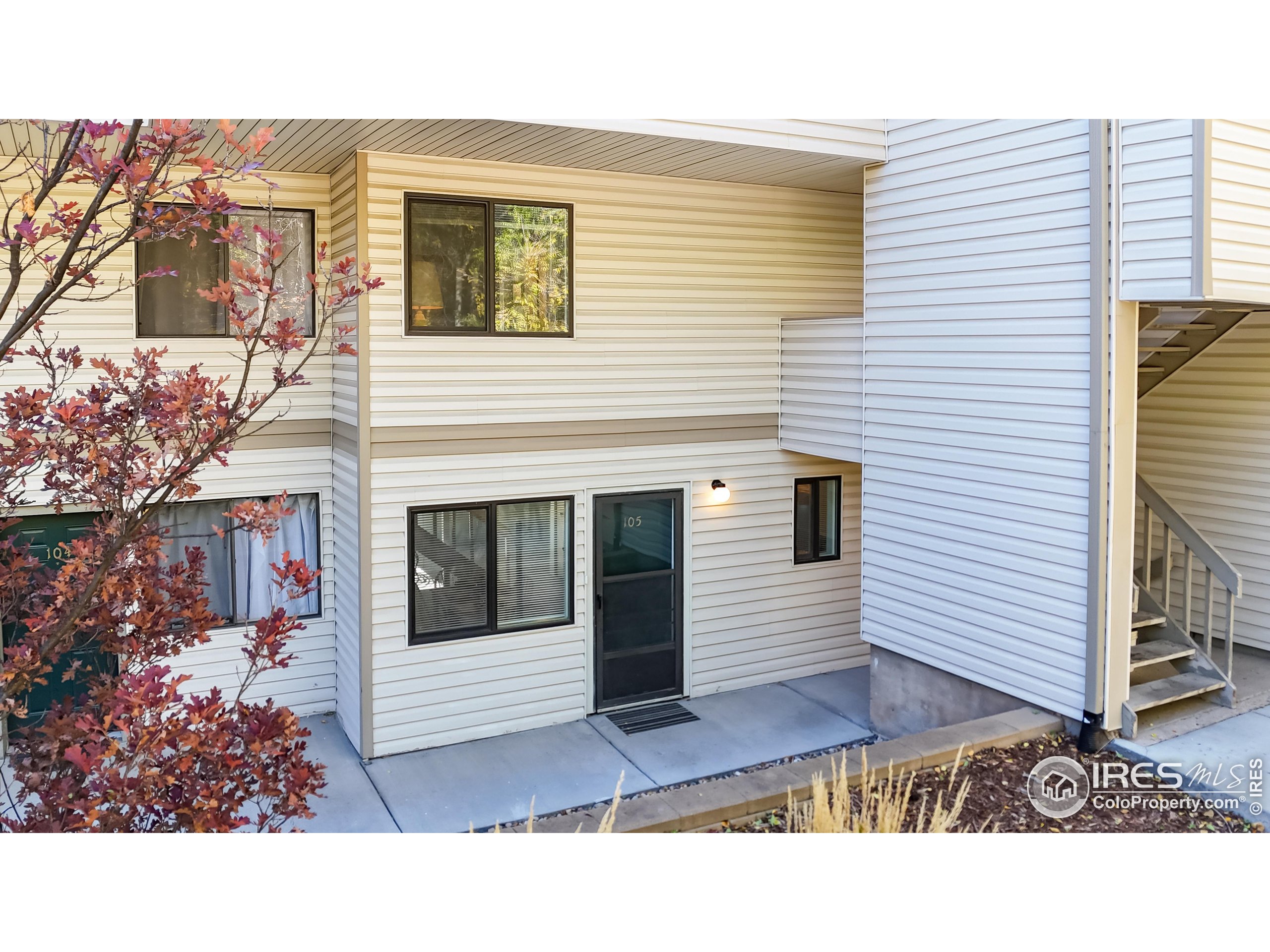 1705 Heatheridge Road, Unit K105 Fort Collins, CO 80526 - Photo 18 of 30 a black and white photo of a house