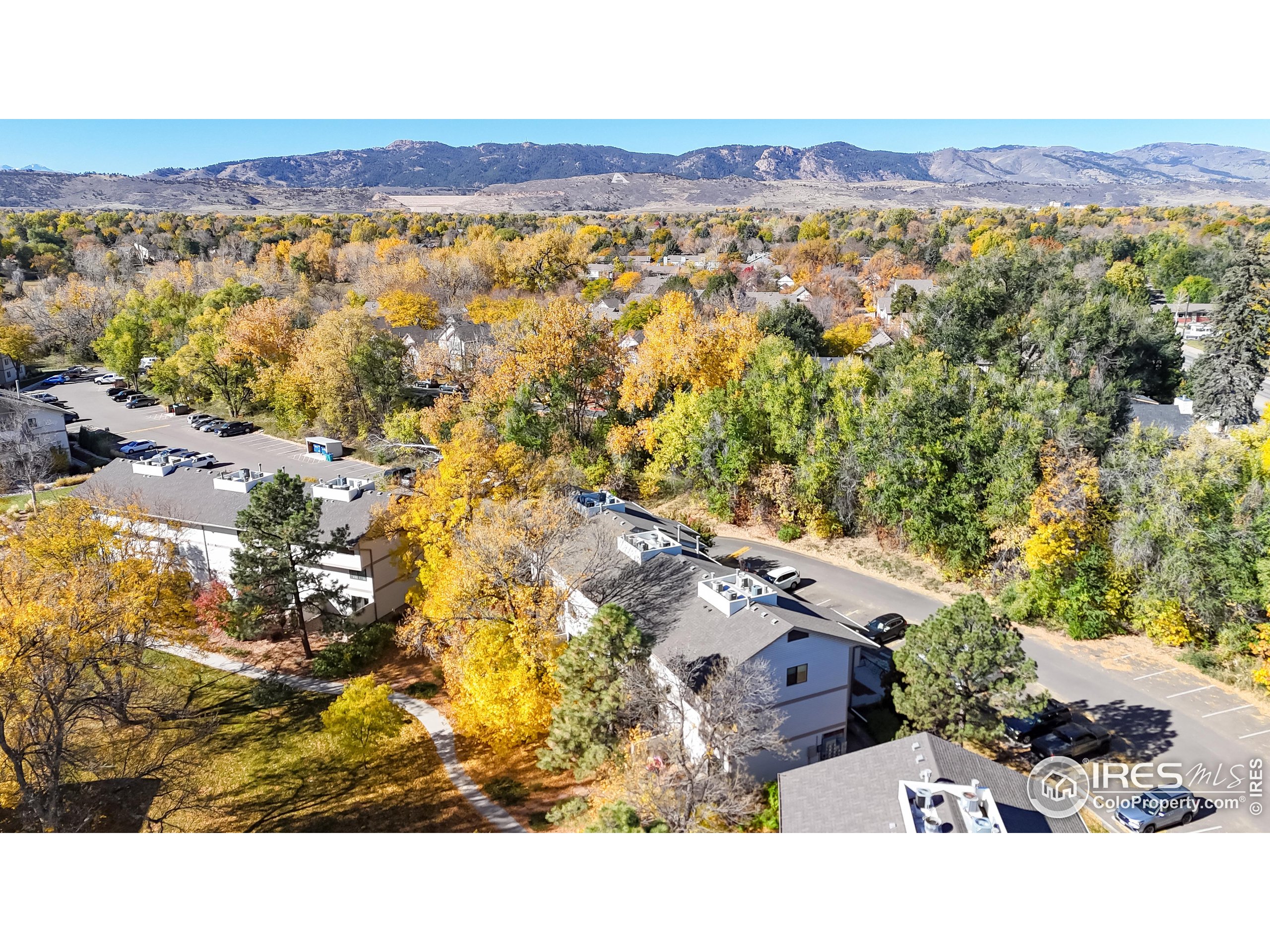 1705 Heatheridge Road, Unit K105 Fort Collins, CO 80526 - Photo 28 of 30 a view of city and mountain