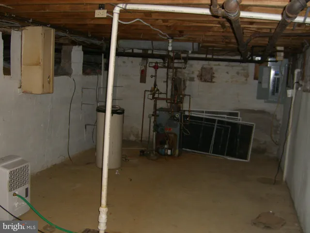 a view of water heater room