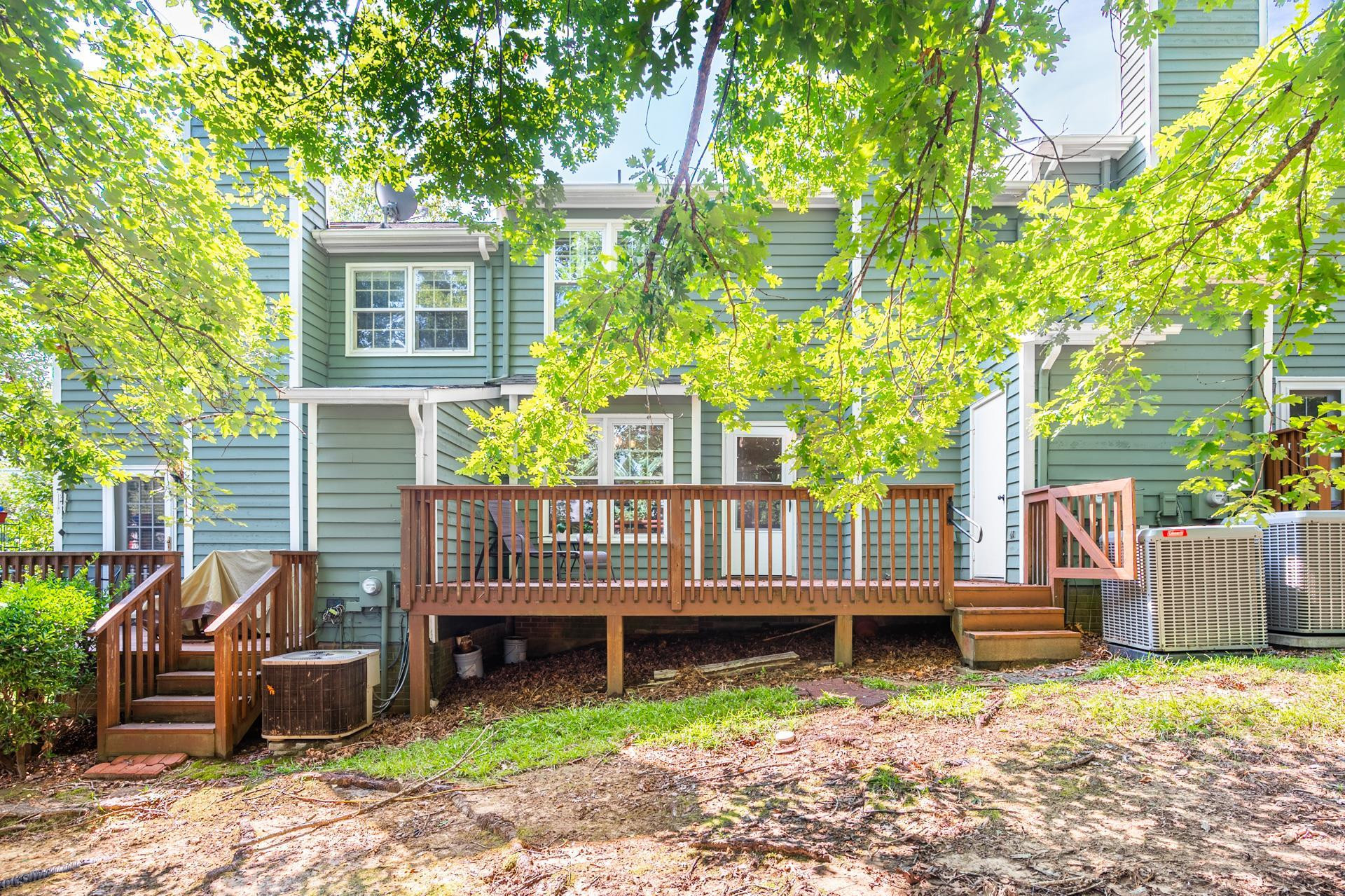 118 Long Shadow Place Durham, NC 27713 - Photo 18 of 24 a view of a house with a yard and furniture