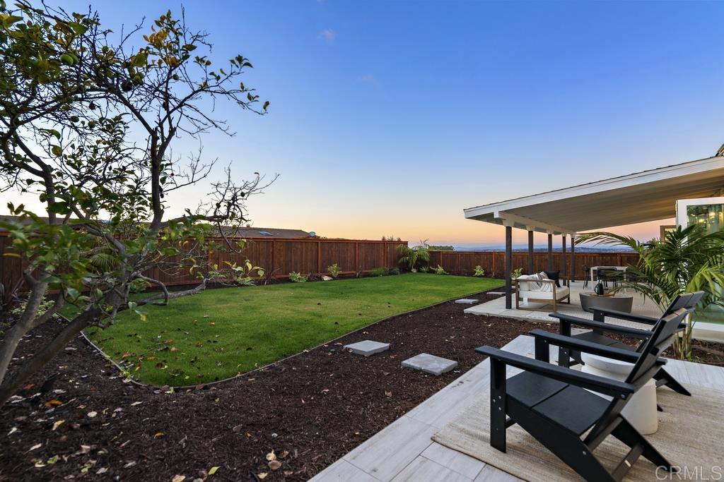 14224 Recuerdo Drive Del Mar, CA 92014 - Photo 8 of 21 a view of a backyard with sitting area