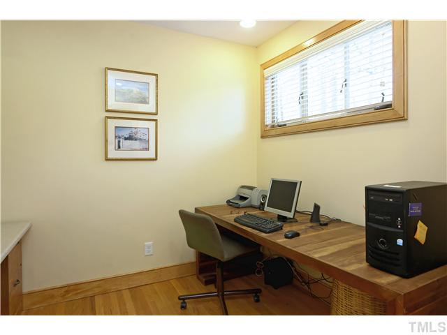 3101 Churchill Road Raleigh, NC 27607 - Photo 11 of 15 a view of a workspace with furniture