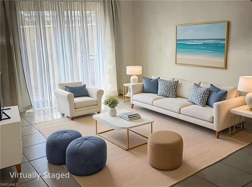103 Teryl Road, Unit A4 Naples, FL 34112 - Photo 2 of 14 Virtually staged Living Room