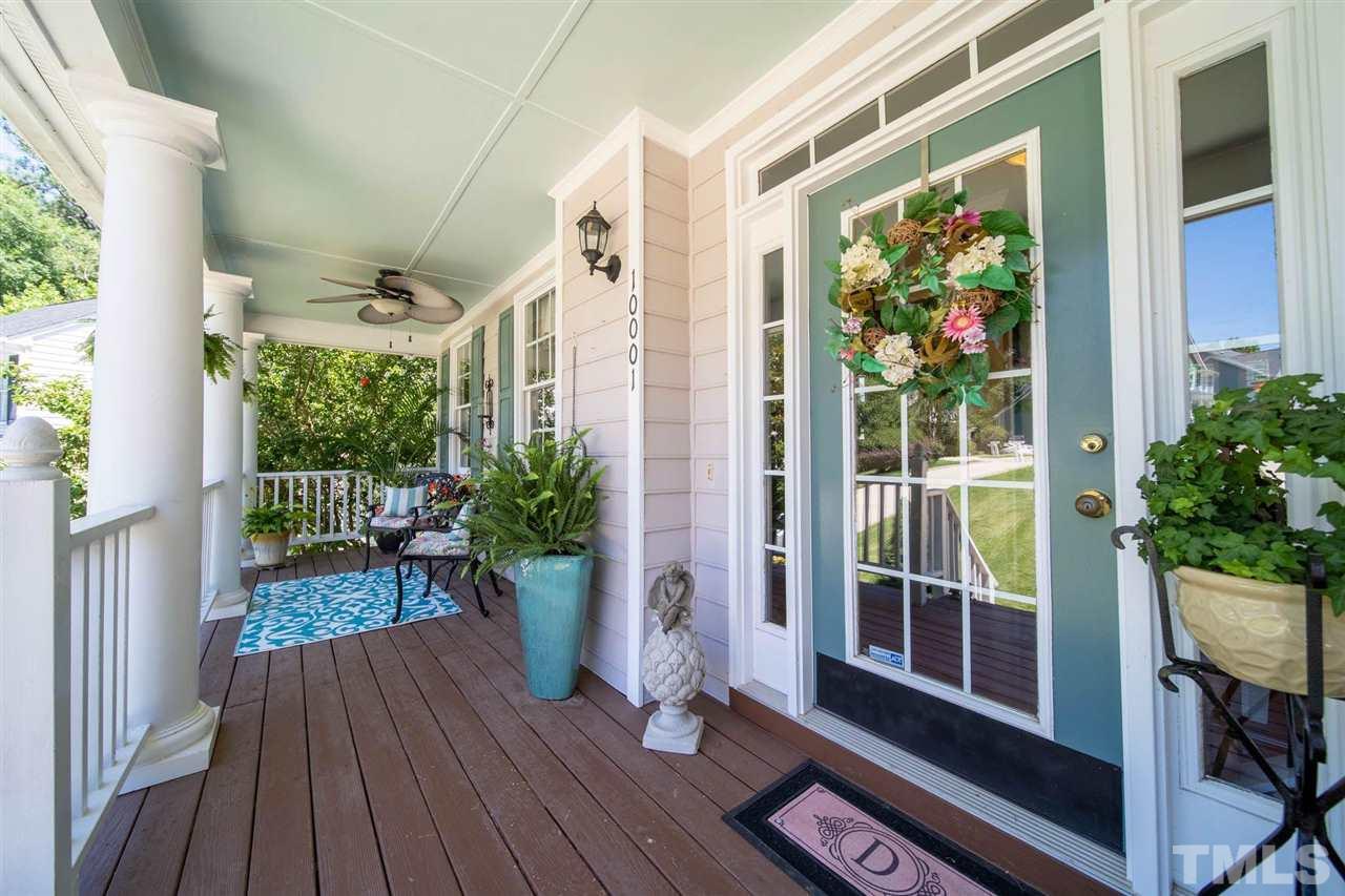 10001 Duval Street Raleigh, NC 27614 - Photo 3 of 19 Large covered porch perfect for staying cool on those hot summer days!