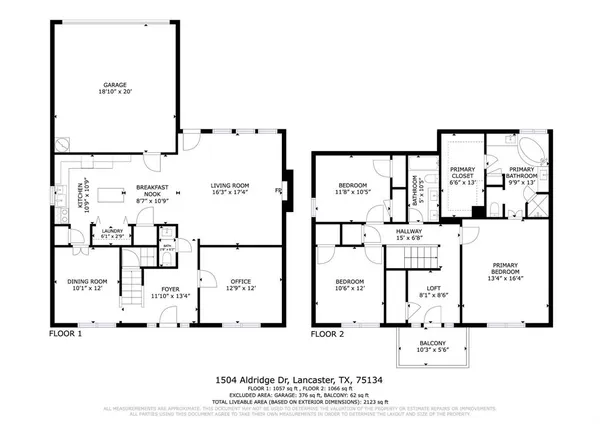$289,999 | 1504 Aldridge Drive, Lancaster, TX 75134