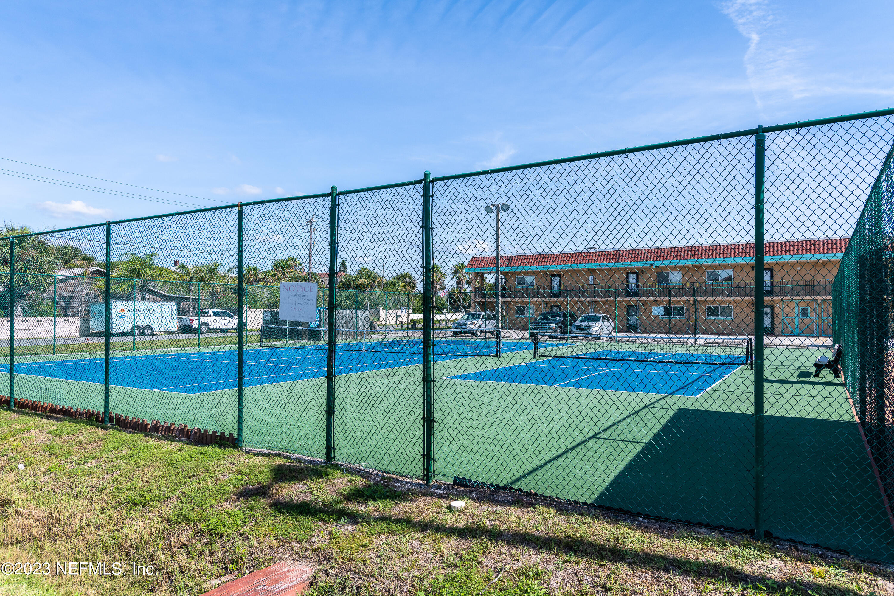 7175 A1A South, Unit F141 St. Augustine, FL 32080 - Photo 22 of 36 a view of a backyard