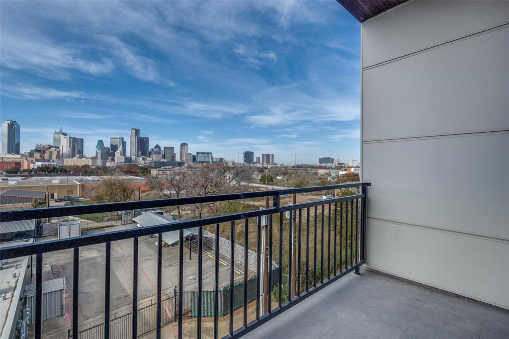 1900 South Ervay Street, Unit 512 Dallas, TX 75215 - Photo 18 of 22 a view of city from balcony