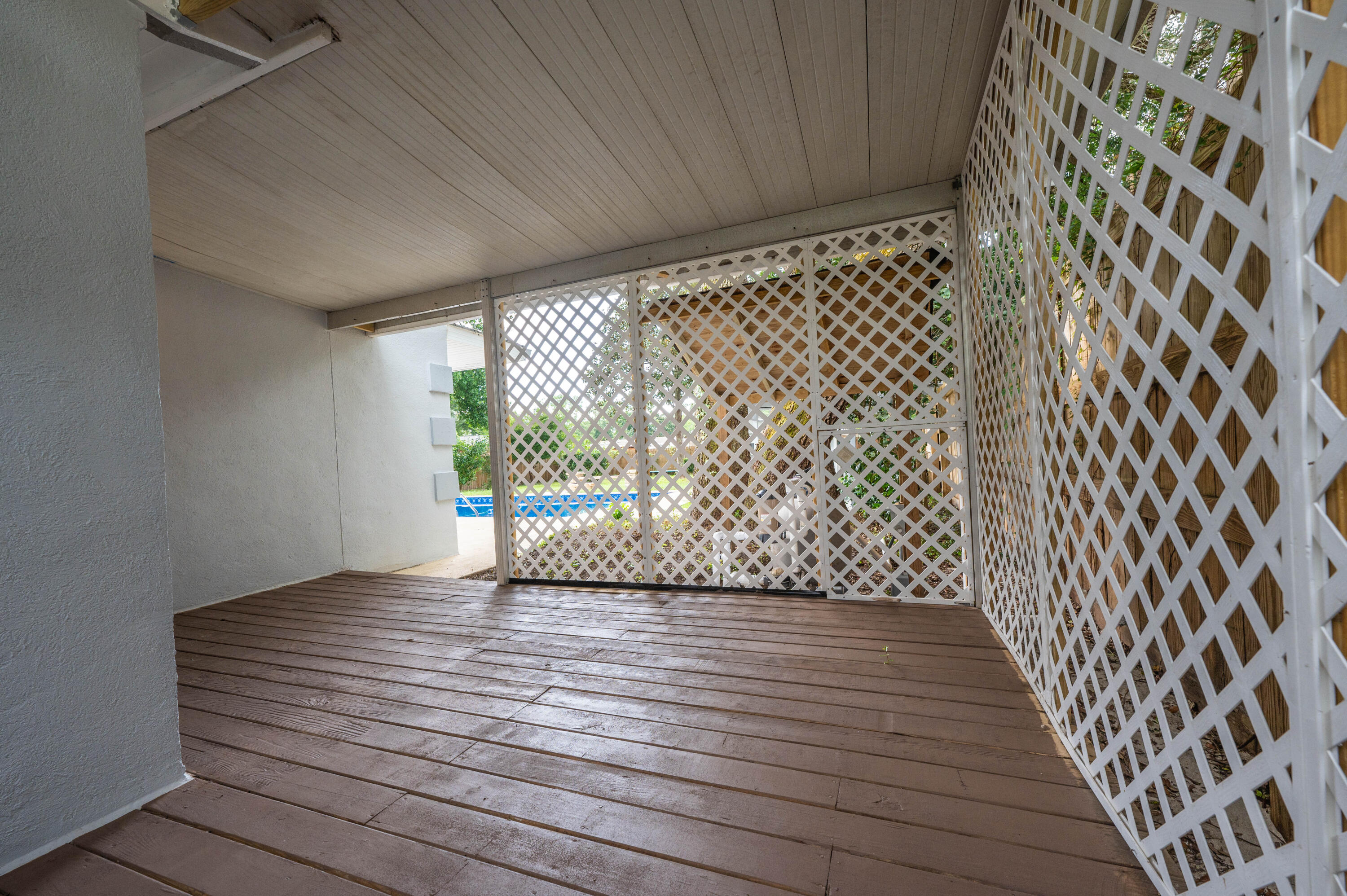 413 Gerold Street Fort Walton Beach, FL 32547 - Photo 64 of 91 a view of wooden floor and brick walls