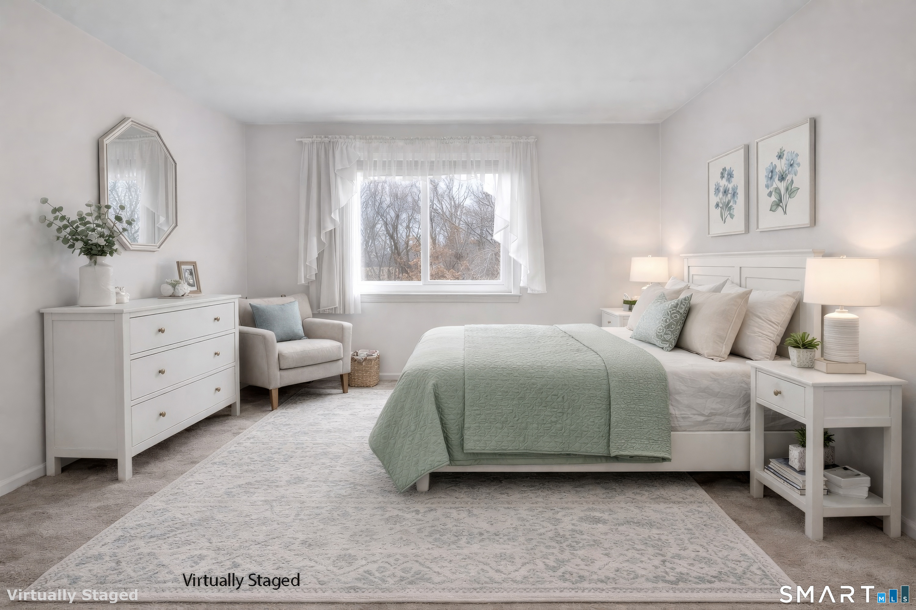 330 Merwin Avenue, Unit 1D Milford, CT 06460 - Photo 25 of 39 a spacious bedroom with a bed and a window