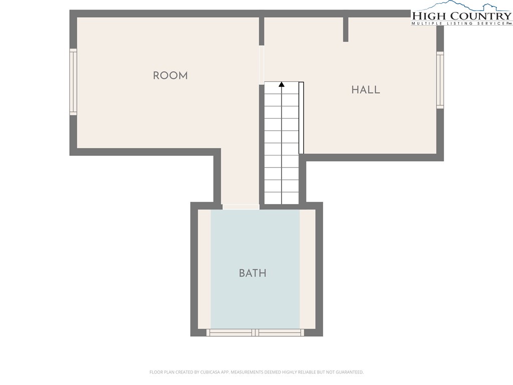 295 Jake's Mountain Road Boone, NC 28607 - Photo 46 of 47 a picture of a bench in front of a wall