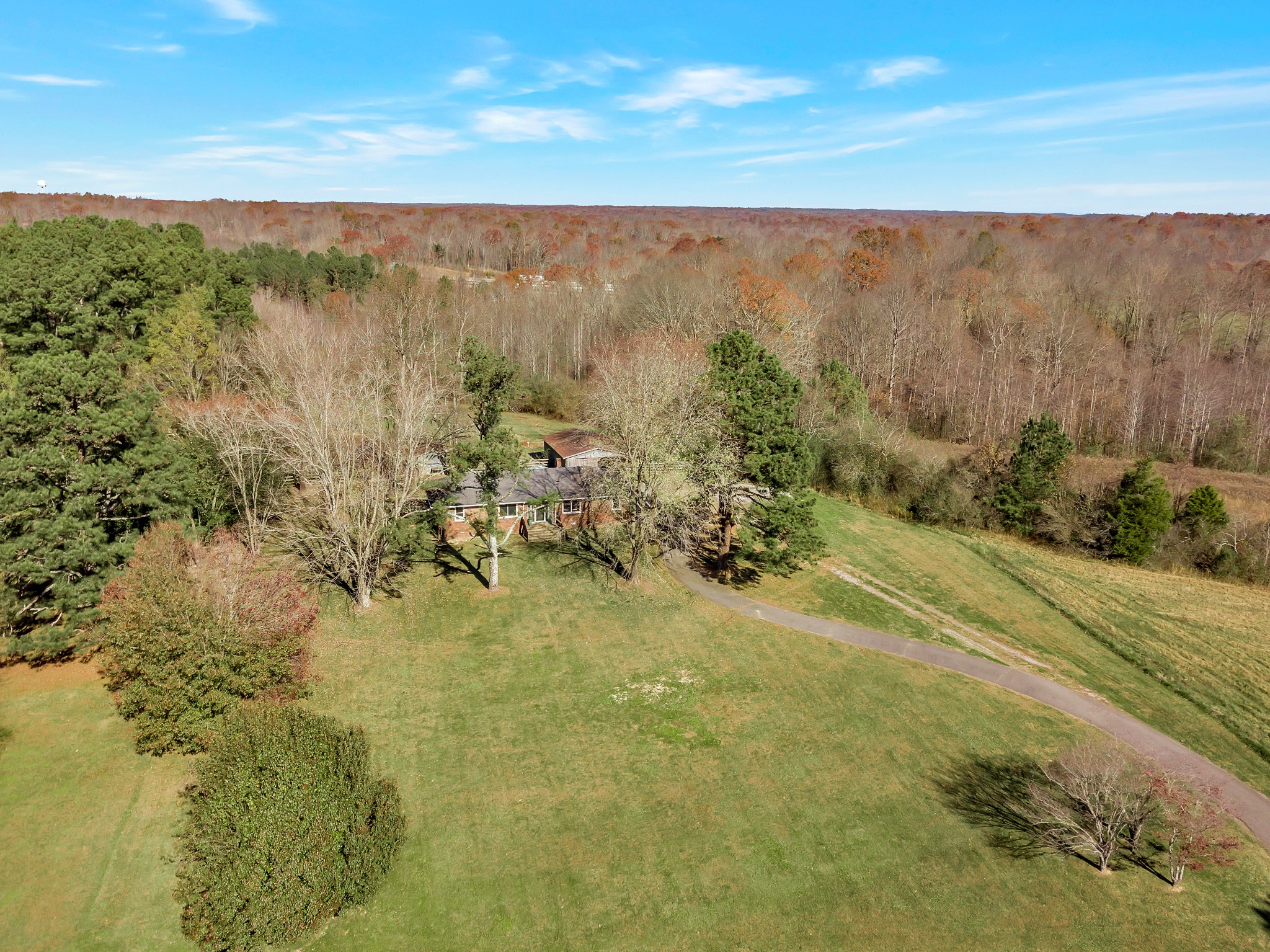 5774 Bending Chestnut Road Franklin, TN 37064 - Photo 4 of 17 a view of a lake with a mountain in the background