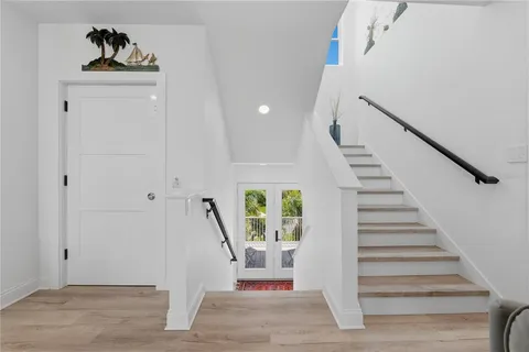 a view of a house with a garden