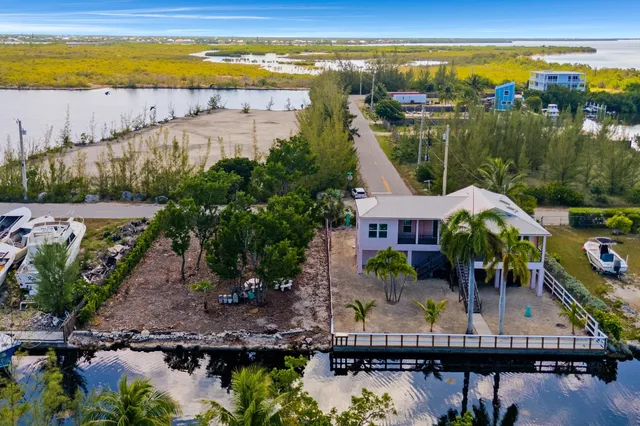 a view of a lake with a mountain in the background