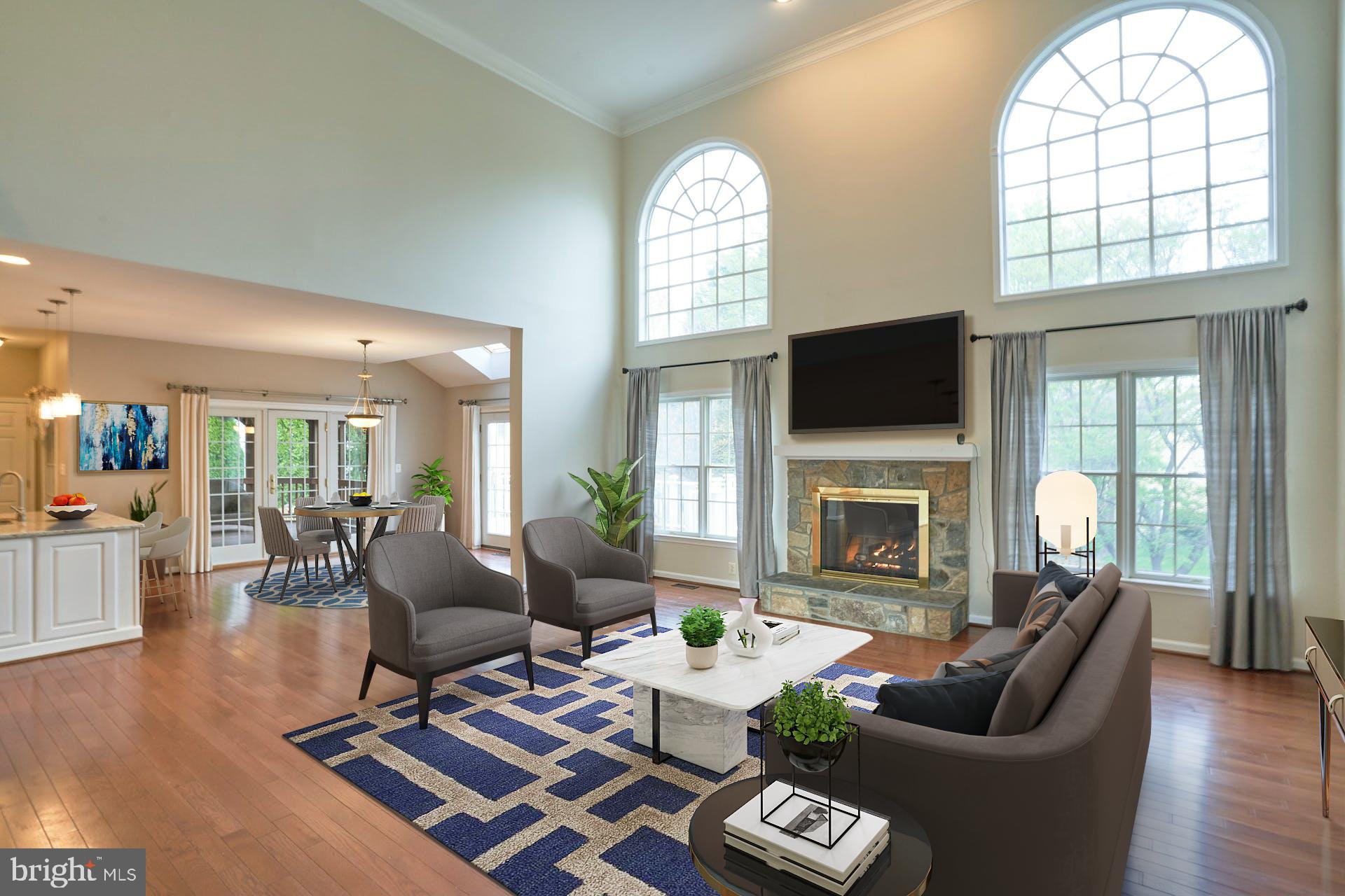 1303 Aldbury Way Reston, VA 20194 - Photo 2 of 62 Virtually Staged Family Room