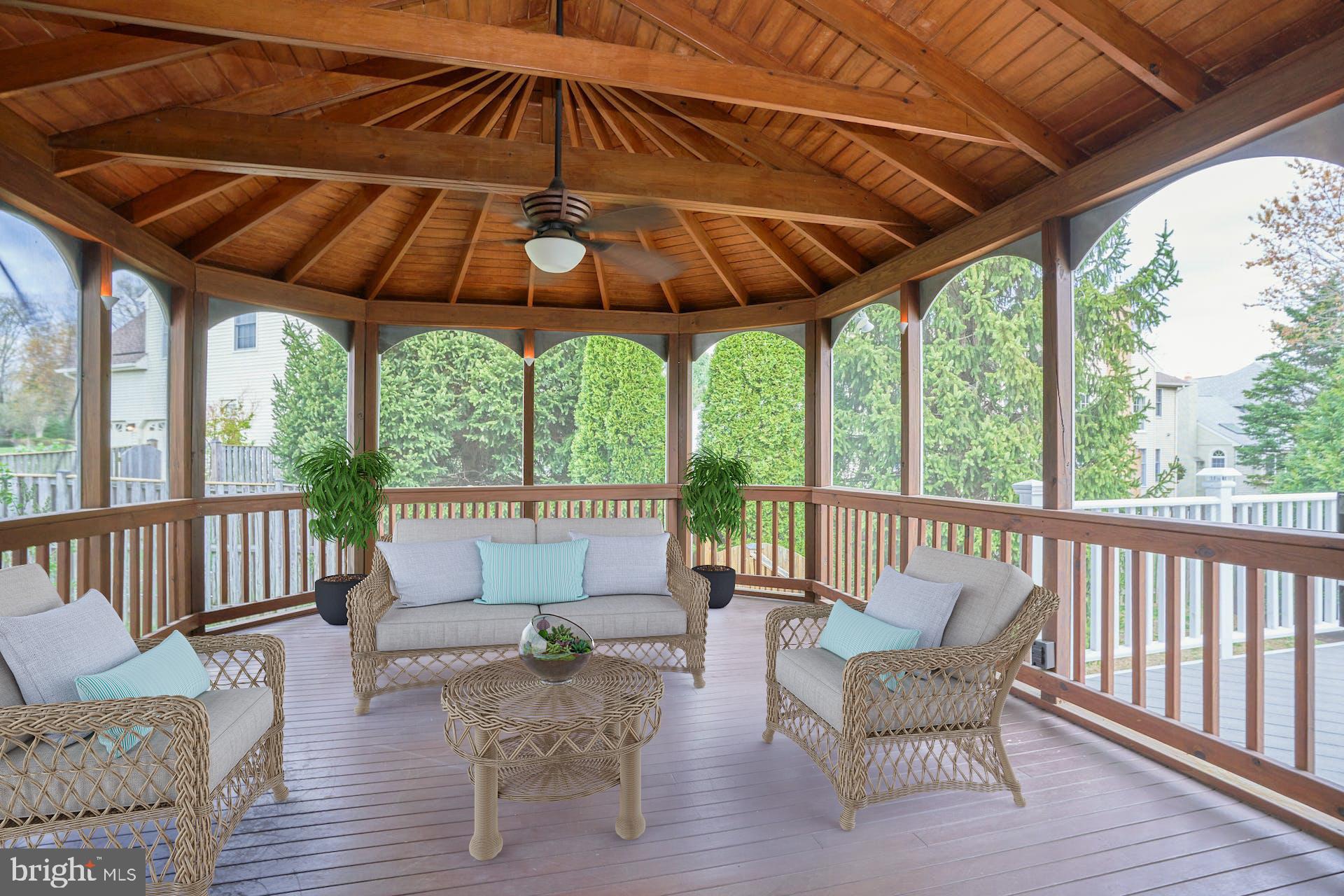 1303 Aldbury Way Reston, VA 20194 - Photo 22 of 62 Screen-In Porch/Deck
