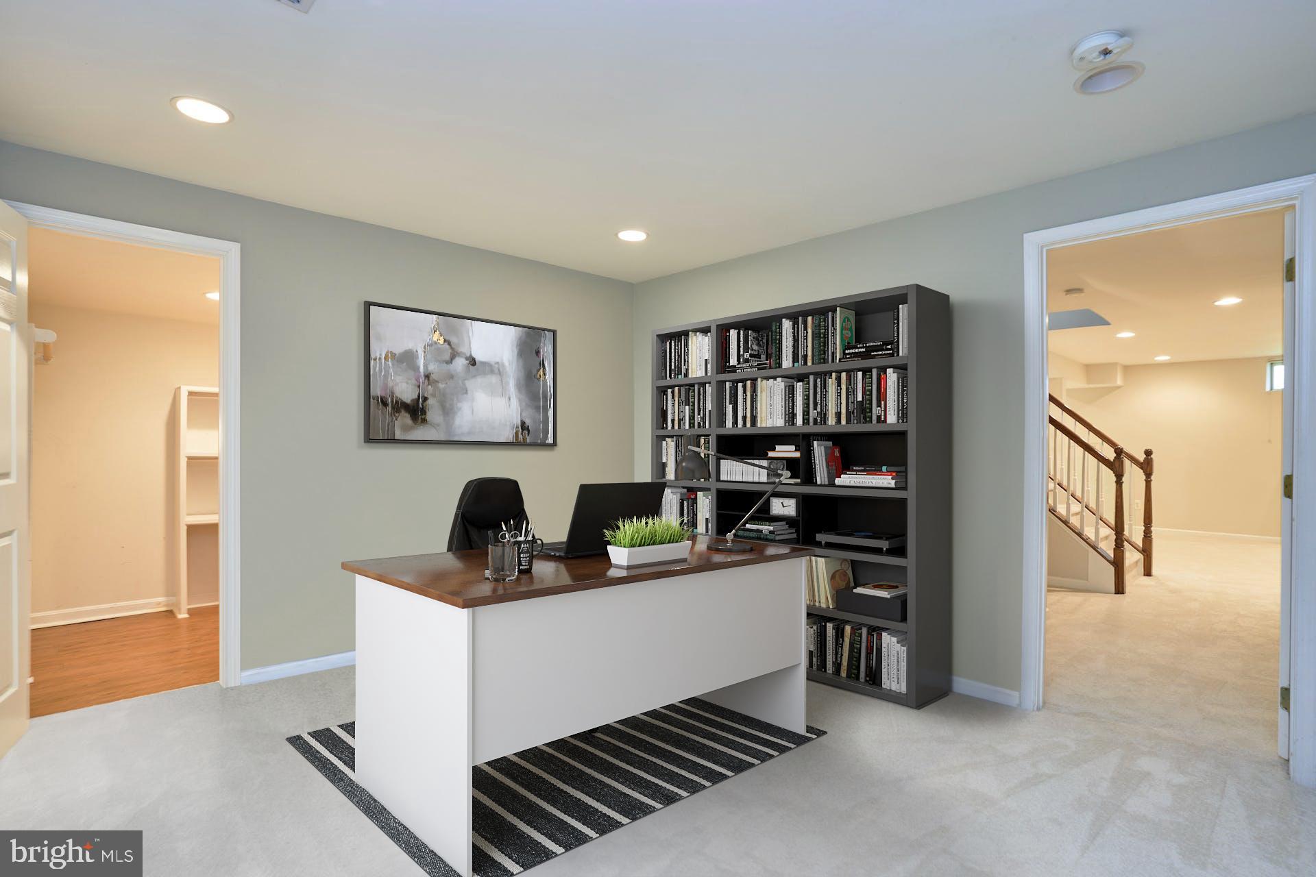 1303 Aldbury Way Reston, VA 20194 - Photo 25 of 62 Lower Level Office