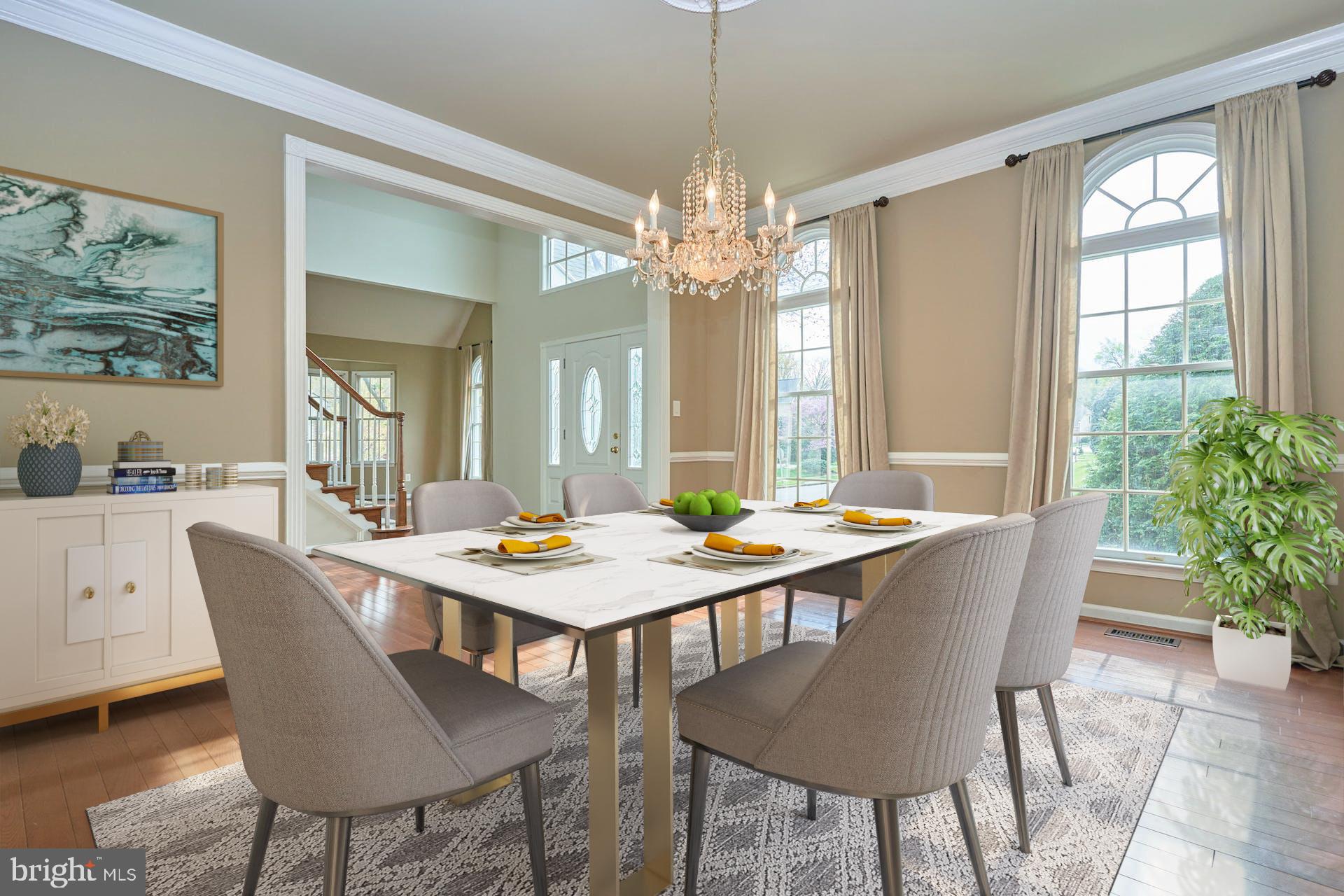 1303 Aldbury Way Reston, VA 20194 - Photo 3 of 62 Virtually Staged Dining Room