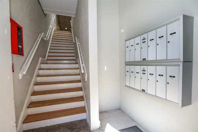 a view of an entryway with staircase