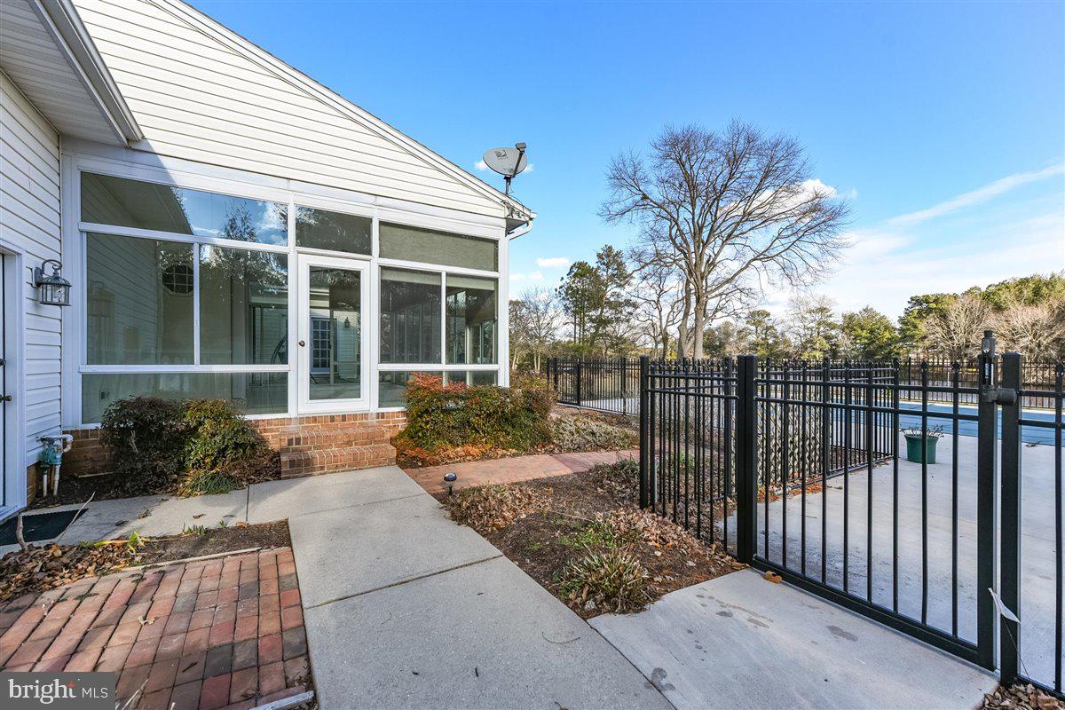 3357 Redden Ferry Road Eden, MD 21822 - Photo 72 of 107 Fencing Around Salt Water Pool