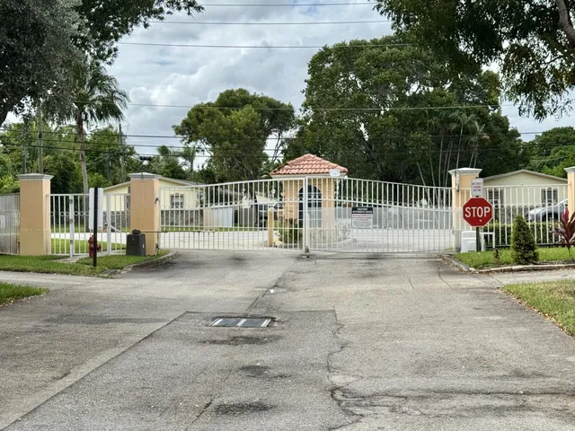 a house with trees in front of it