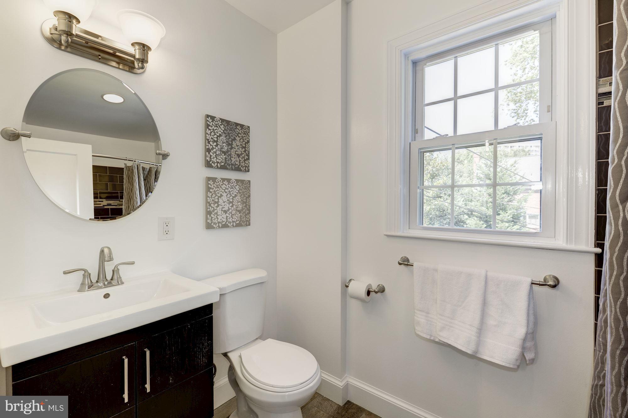 1415 Roxanna Road Northwest Washington, DC 20012 - Photo 19 of 30 Second floor Hall Bath- brand new!