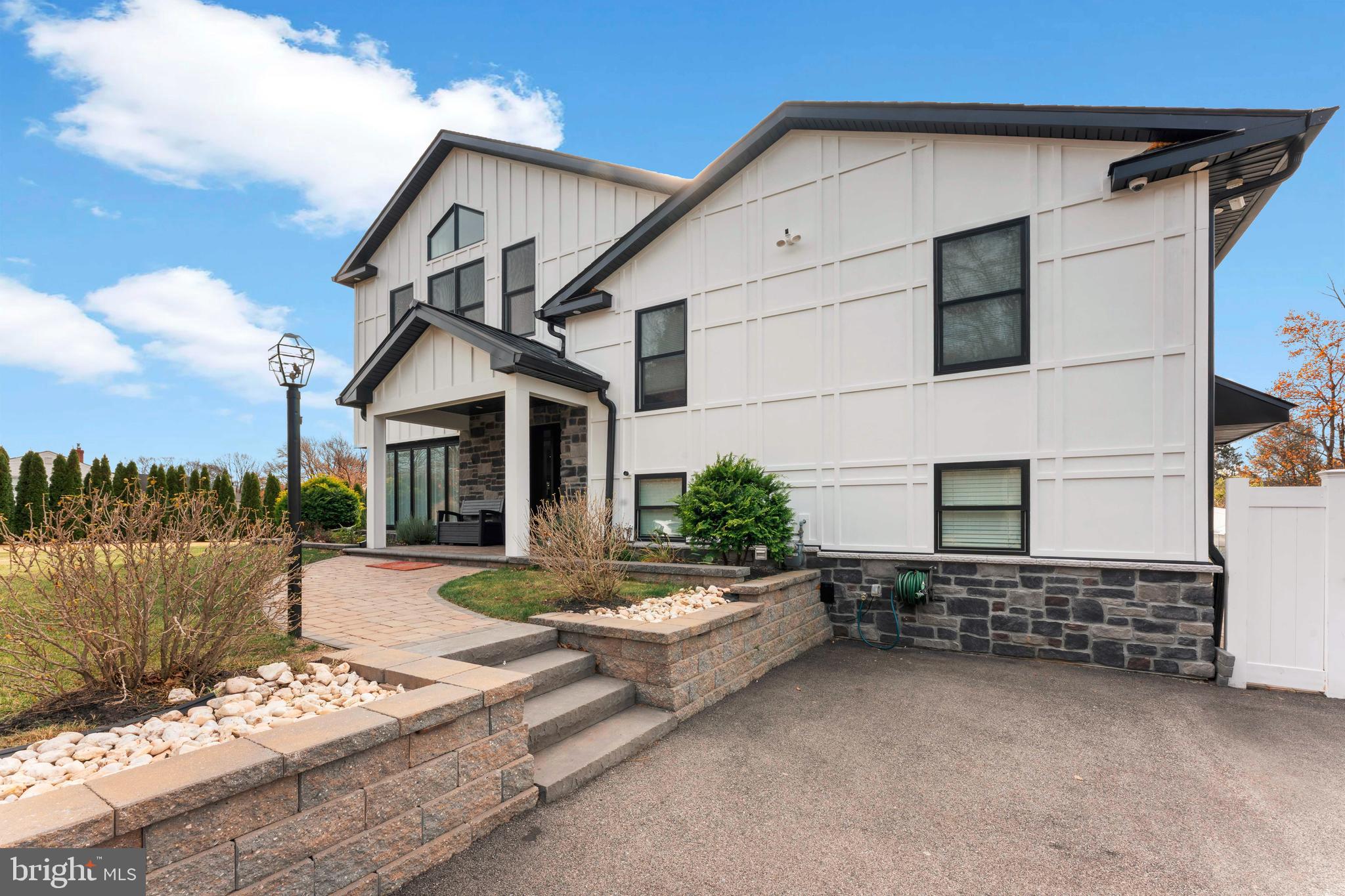 528 Hoyt Road Huntingdon Valley, PA 19006 - Photo 2 of 56 a front view of a house with a yard
