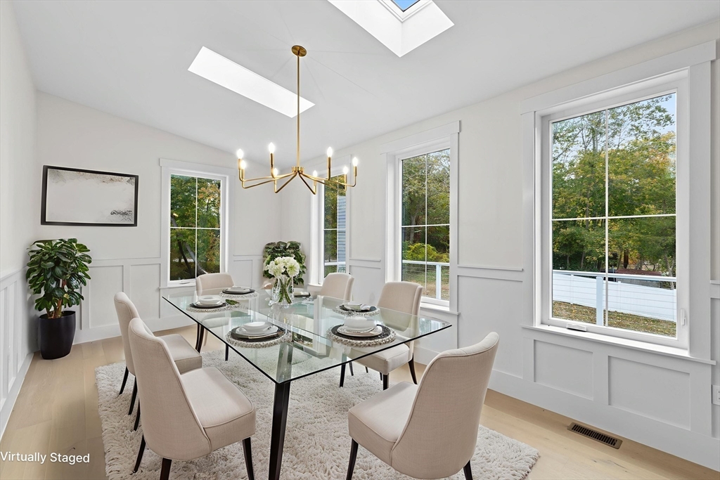 7 Lewis Court Hingham, MA 02043 - Photo 6 of 42 a view of a dining room with furniture window and outside view