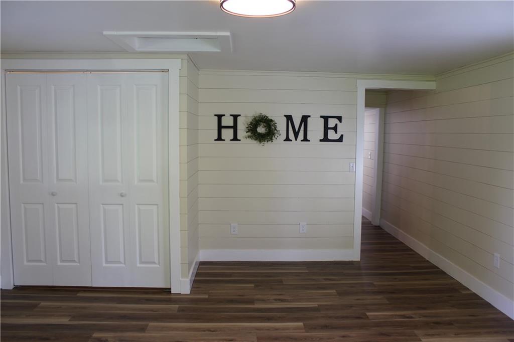 354 Airport Road Mercer, PA 16137 - Photo 3 of 25 a view of hallway with wooden floor