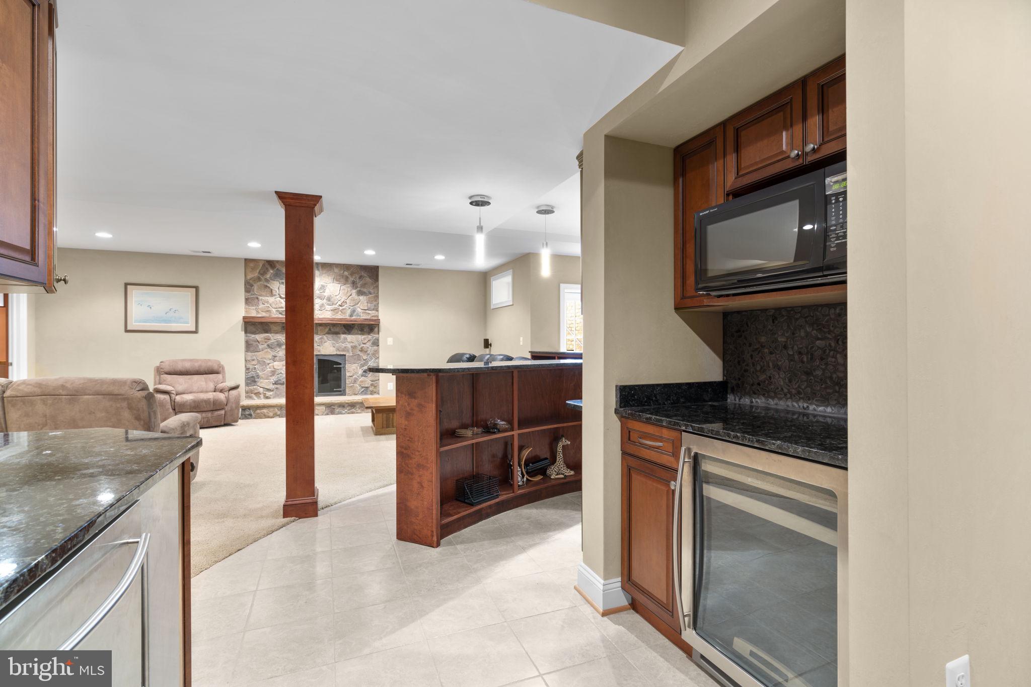 370 Eagle Hill Road Pasadena, MD 21122 - Photo 79 of 118 Lower Level Wet Bar Area