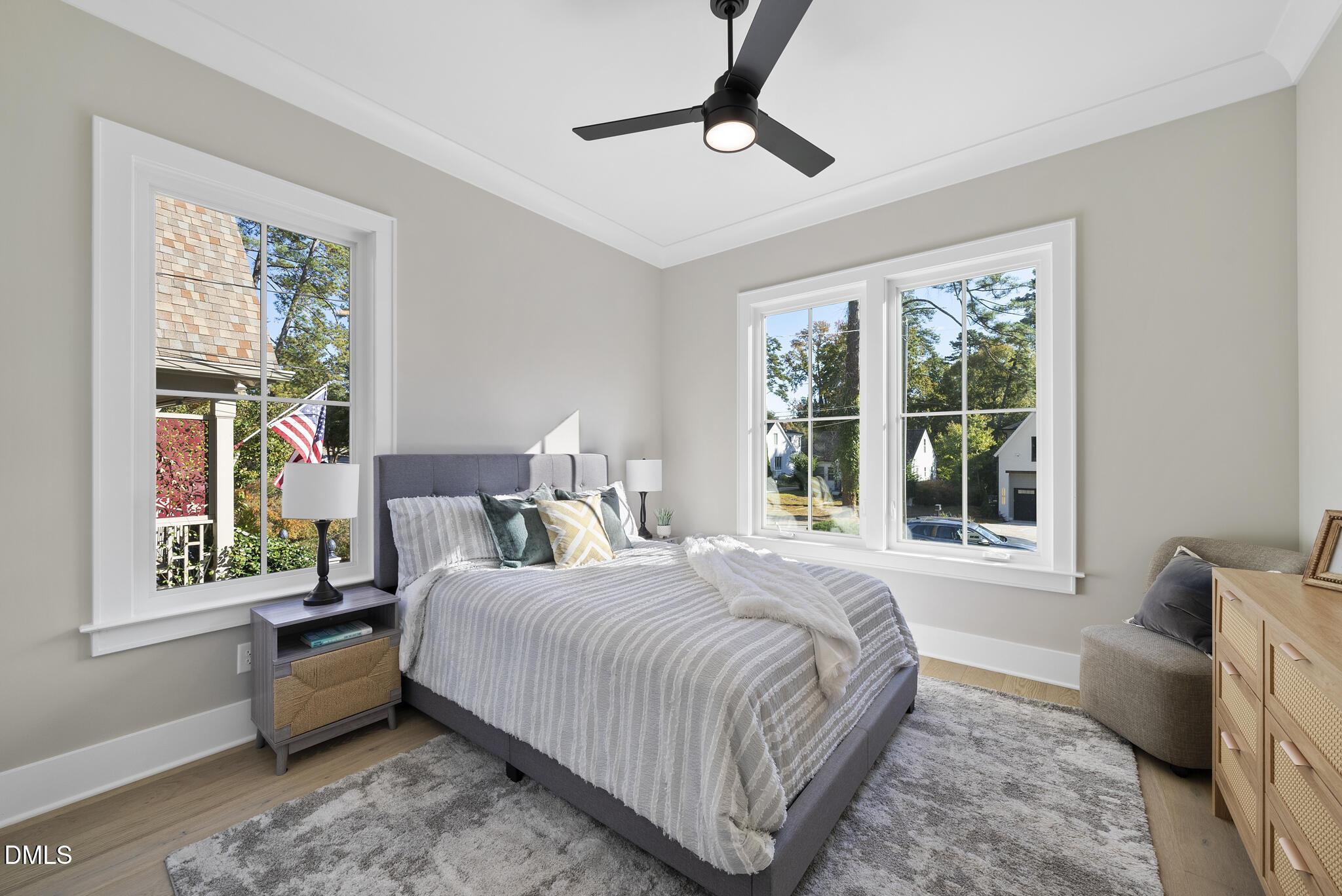 1003 Canterbury Road Raleigh, NC 27607 - Photo 23 of 45 a bedroom with a bed and a window