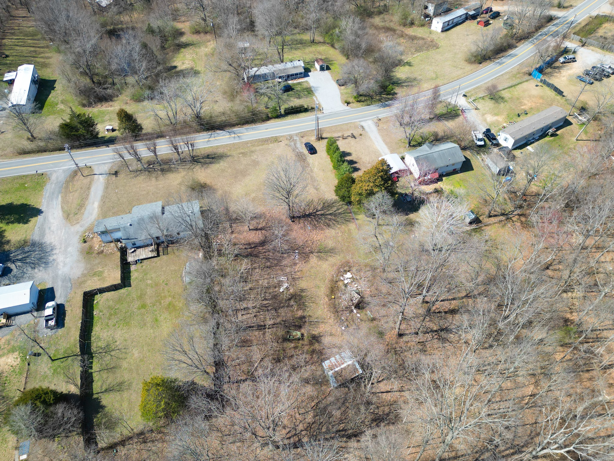 1 Bandy Road Ashland City, TN 37015 - Photo 72 of 84 an aerial view of residential houses with outdoor space