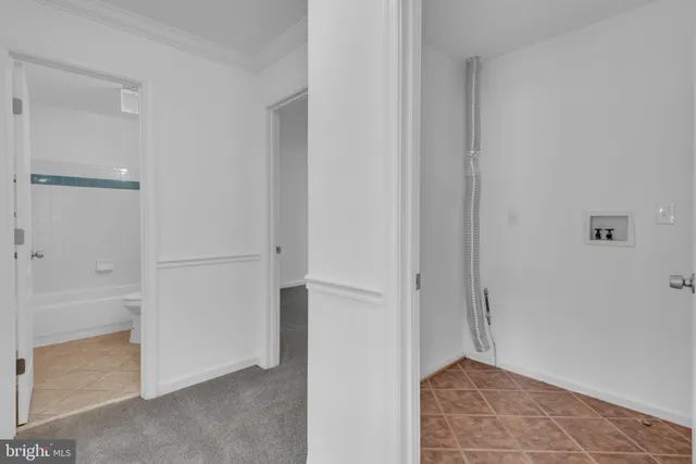 a view of a livingroom with furniture and closet