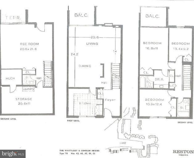 1670 Chimney House Road Reston, VA 20190 - Photo 16 of 16 Floor Plan #1