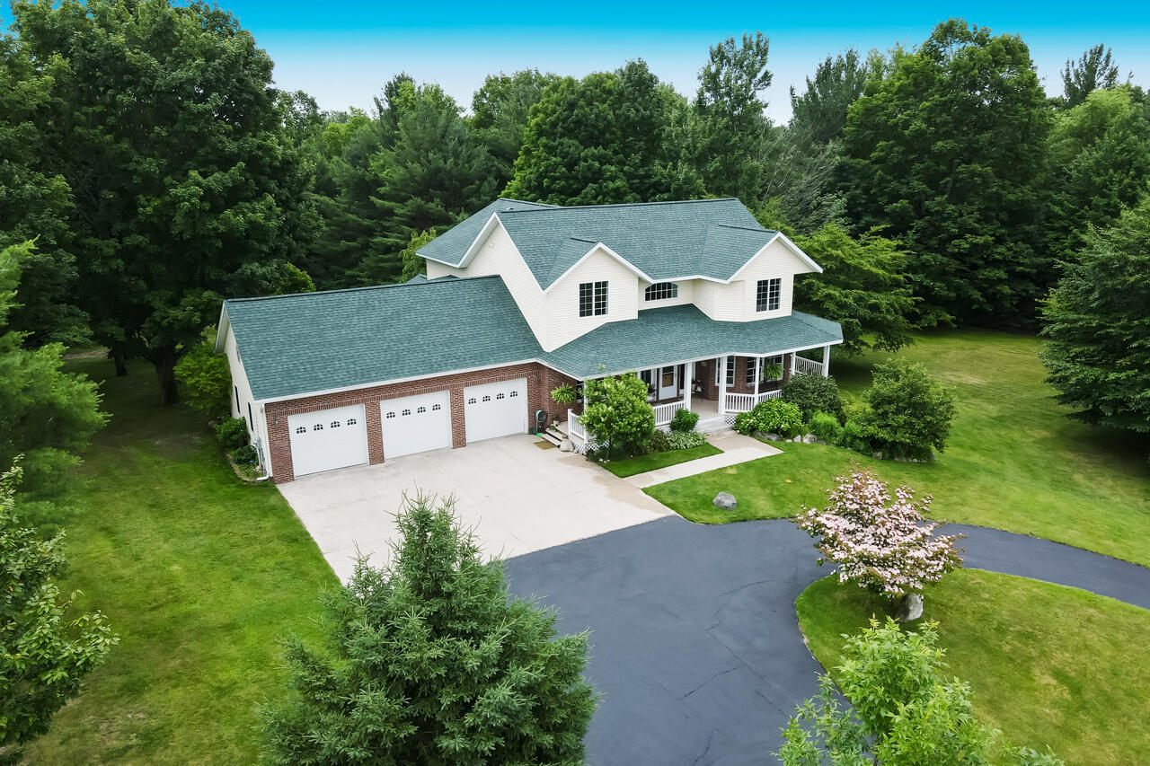 8613 Anderson Road Kaleva, MI 49645 - Photo 1 of 73 3-Aerial-View-3