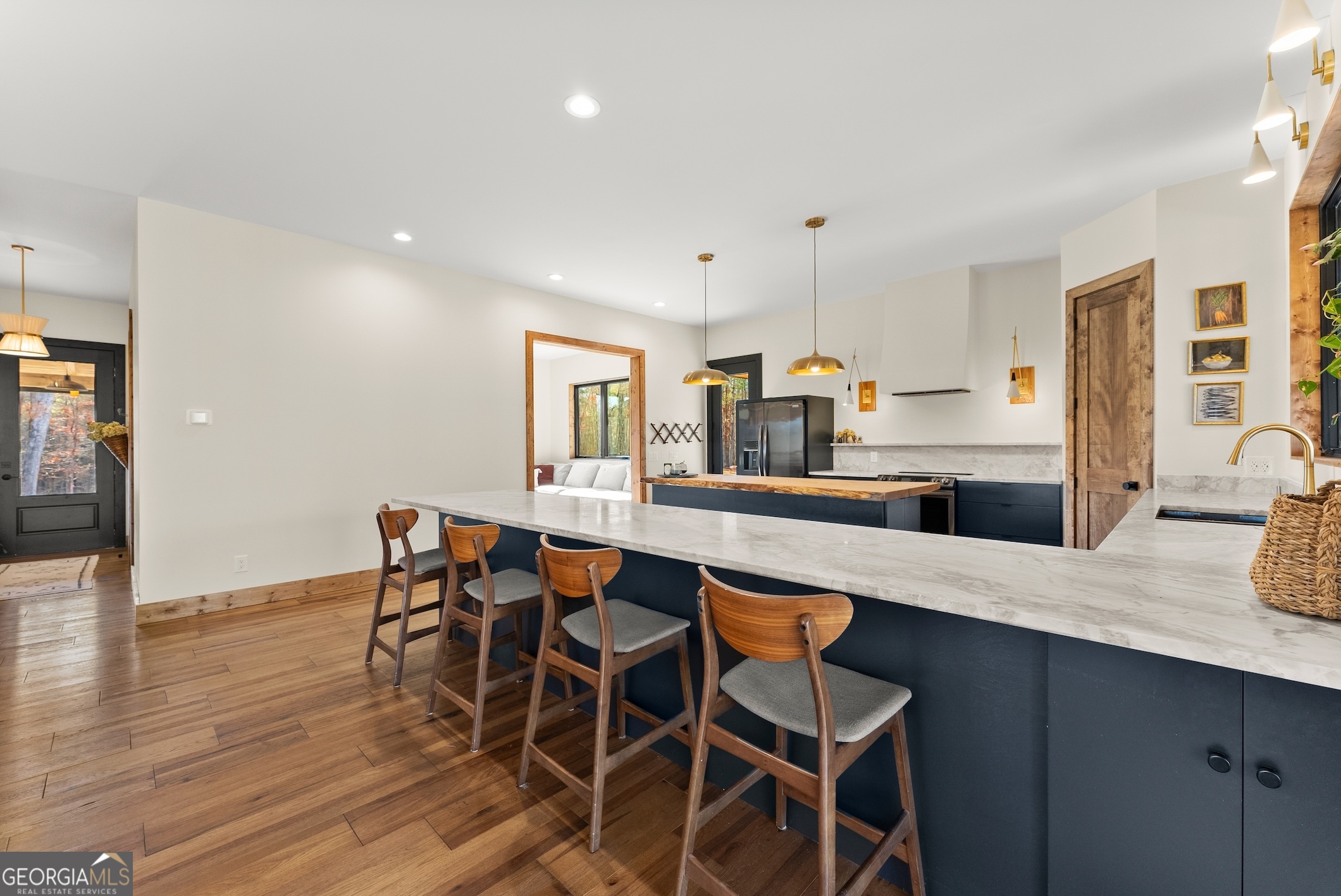 147 Jess Hunt Road West Cleveland, GA 30528 - Photo 16 of 69 a large kitchen with a table and chairs