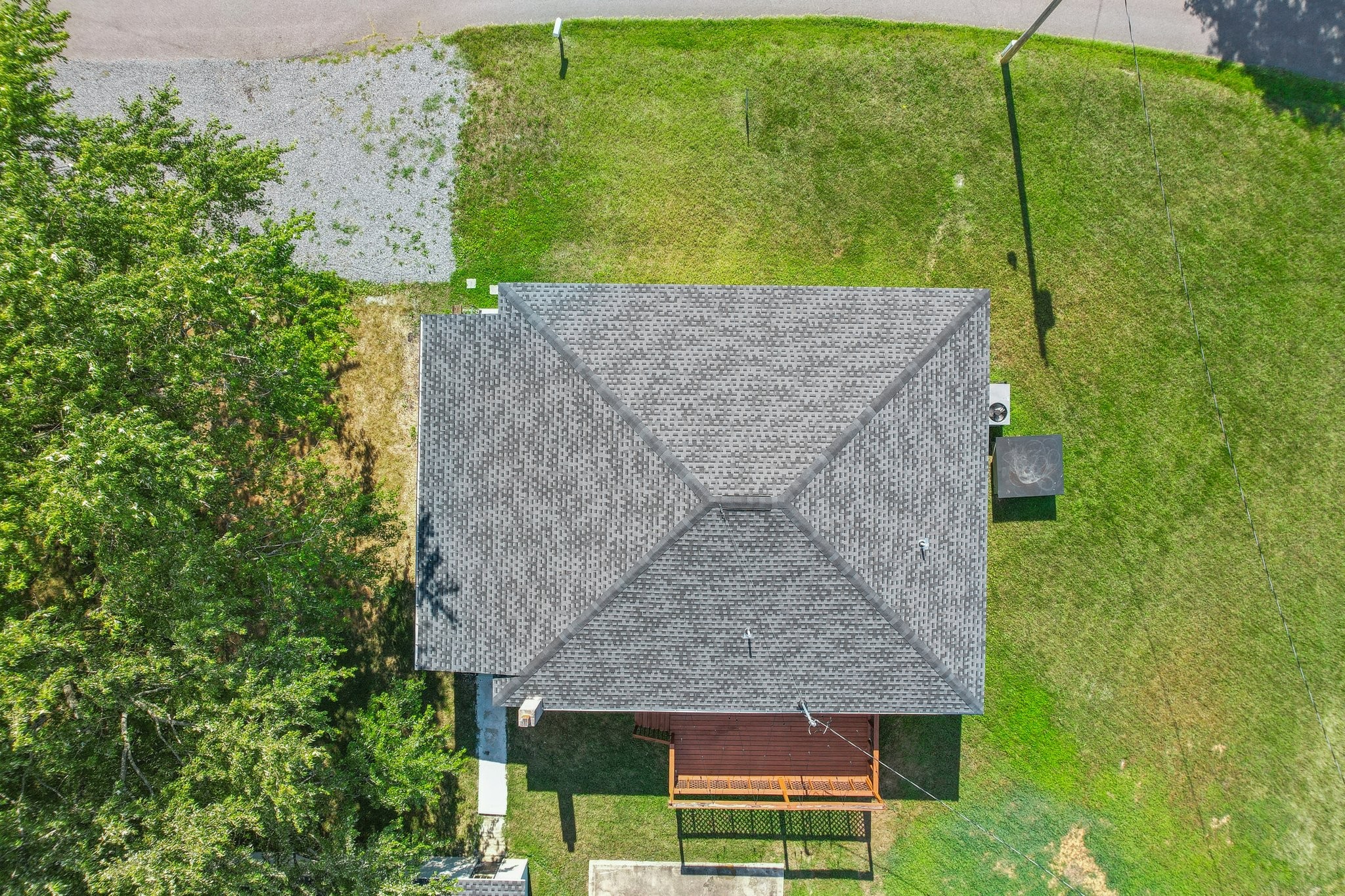 876 Ford Road White Bluff, TN 37187 - Photo 42 of 56 an aerial view of a house with a yard