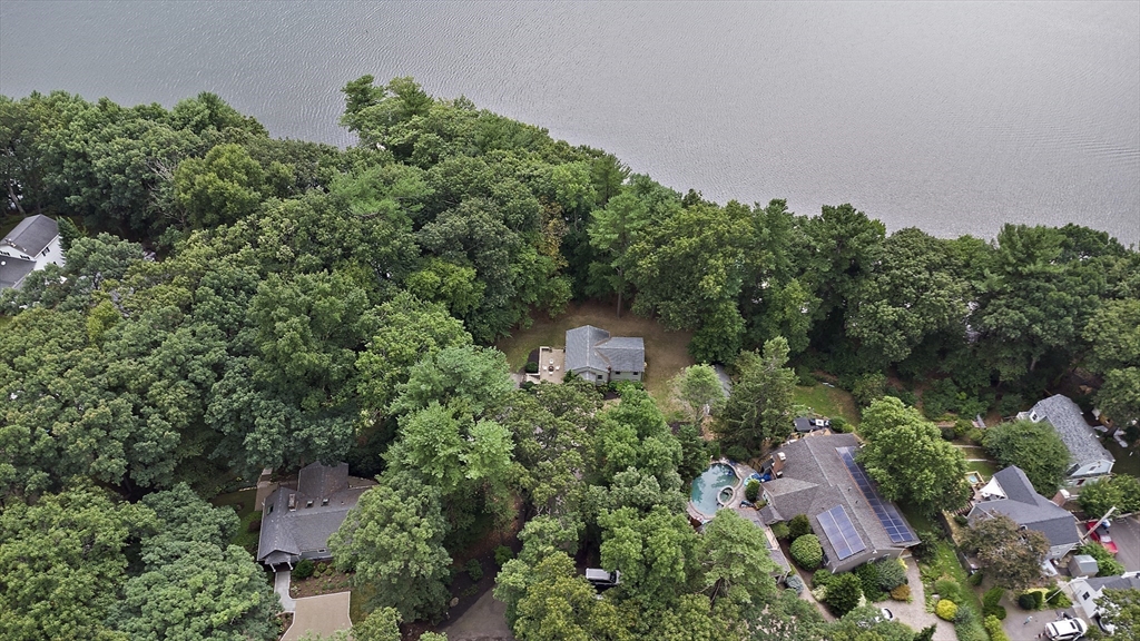 80 Evergreen Road Natick, MA 01760 - Photo 34 of 39 an aerial view of a house with a yard