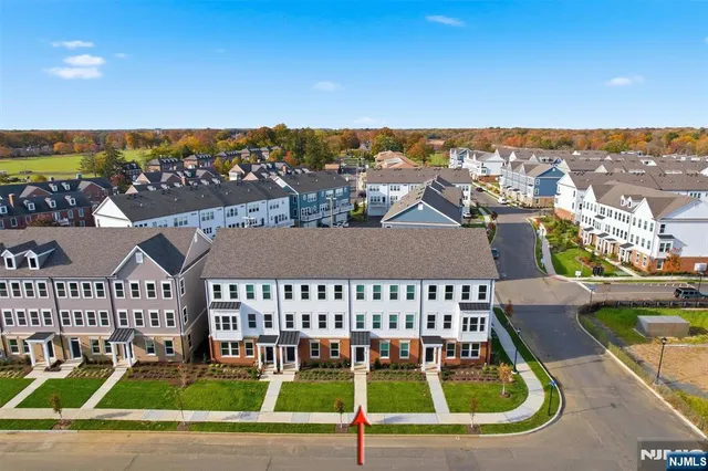 a view of a city that has tall buildings