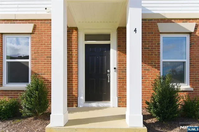 a view of a door of the house