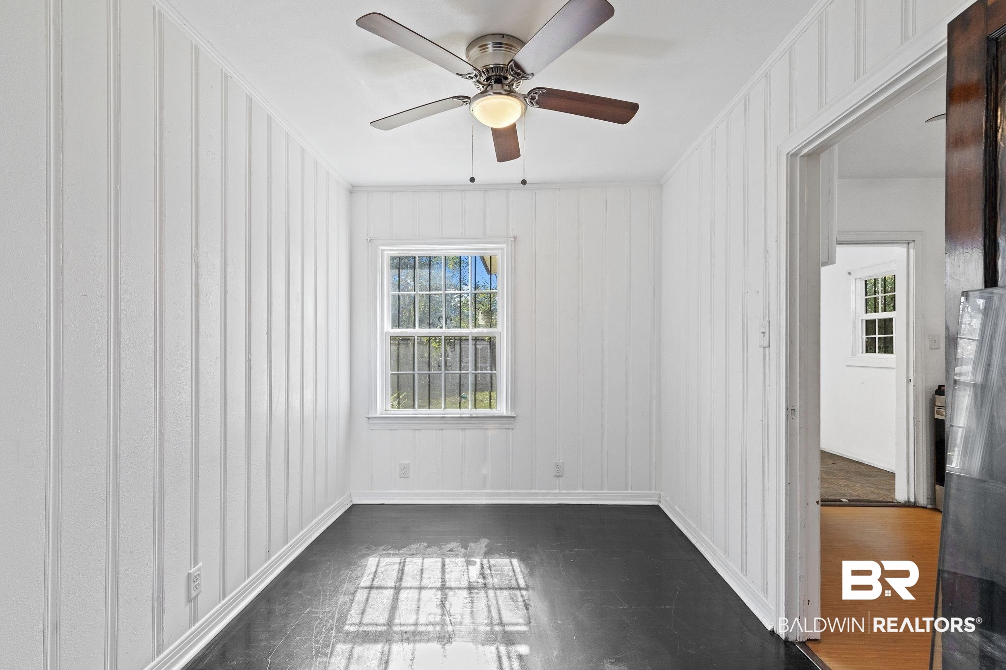 1665 Johnston Street Mobile, AL 36605 - Photo 7 of 17 Empty room with ceiling fan and ornamental molding