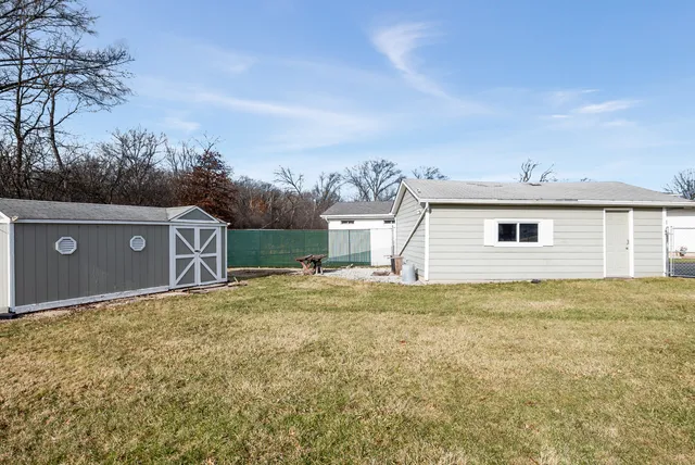 a view of outdoor space and yard