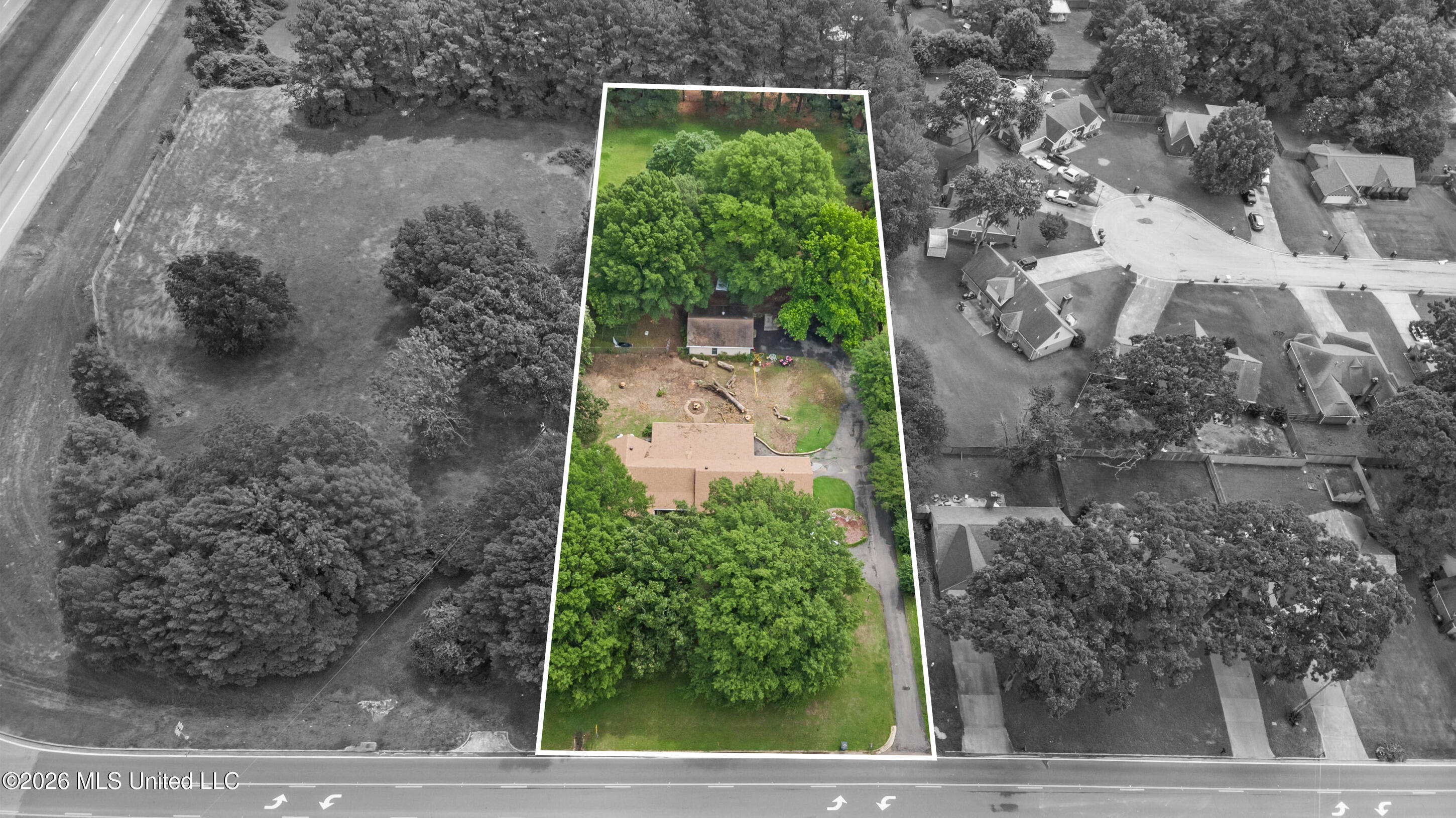 7400 Alexander Road Olive Branch, MS 38654 - Photo 26 of 29 27_dji_0018_print lot lines