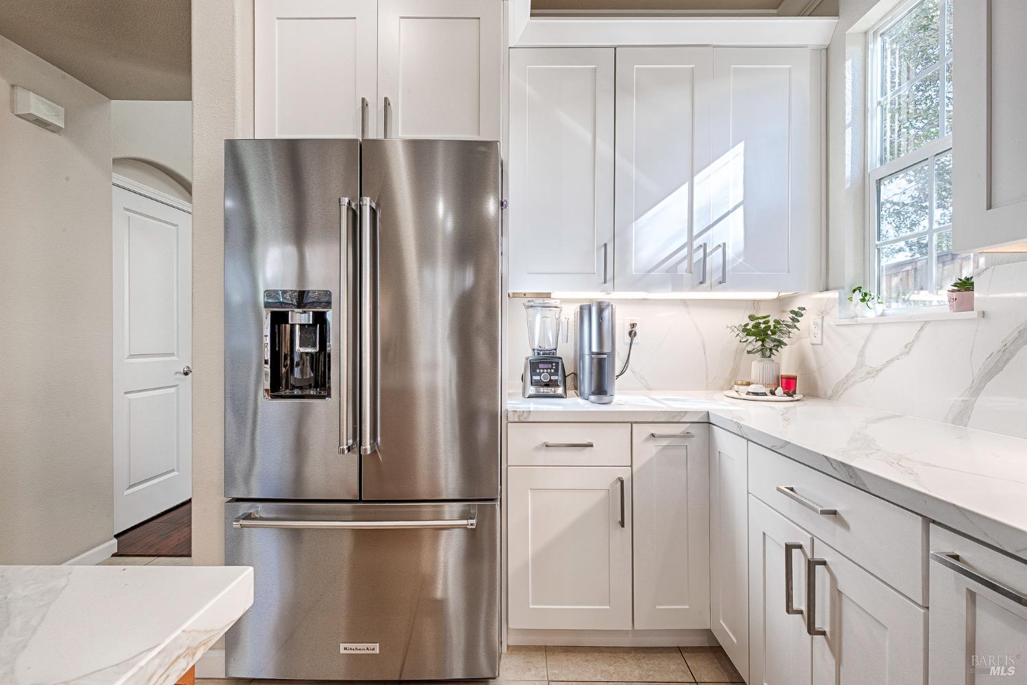 2167 Linwood Avenue Santa Rosa, CA 95404 - Photo 22 of 80 a kitchen with stainless steel appliances a refrigerator and a sink