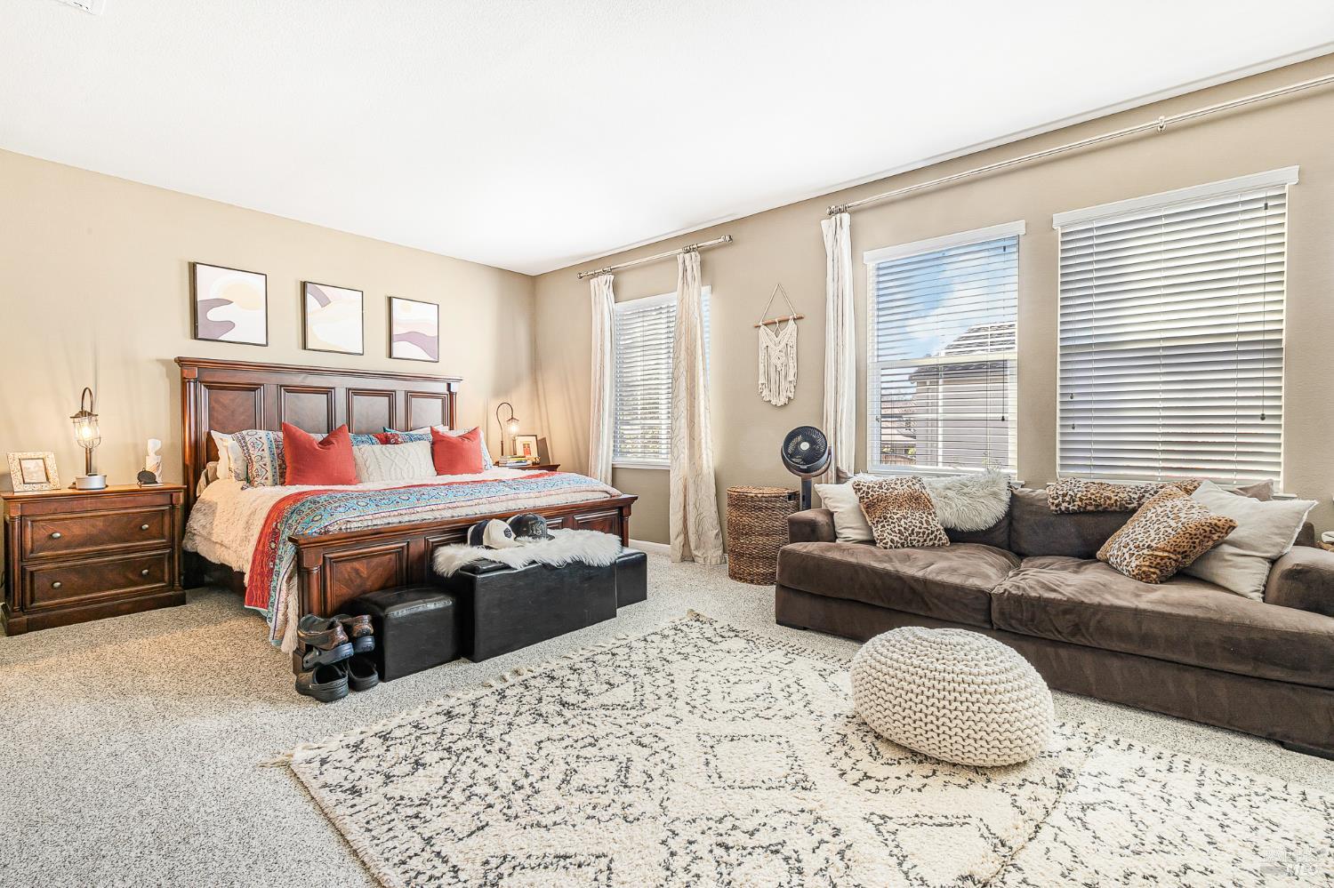 2167 Linwood Avenue Santa Rosa, CA 95404 - Photo 46 of 80 a bedroom with bed couch and window