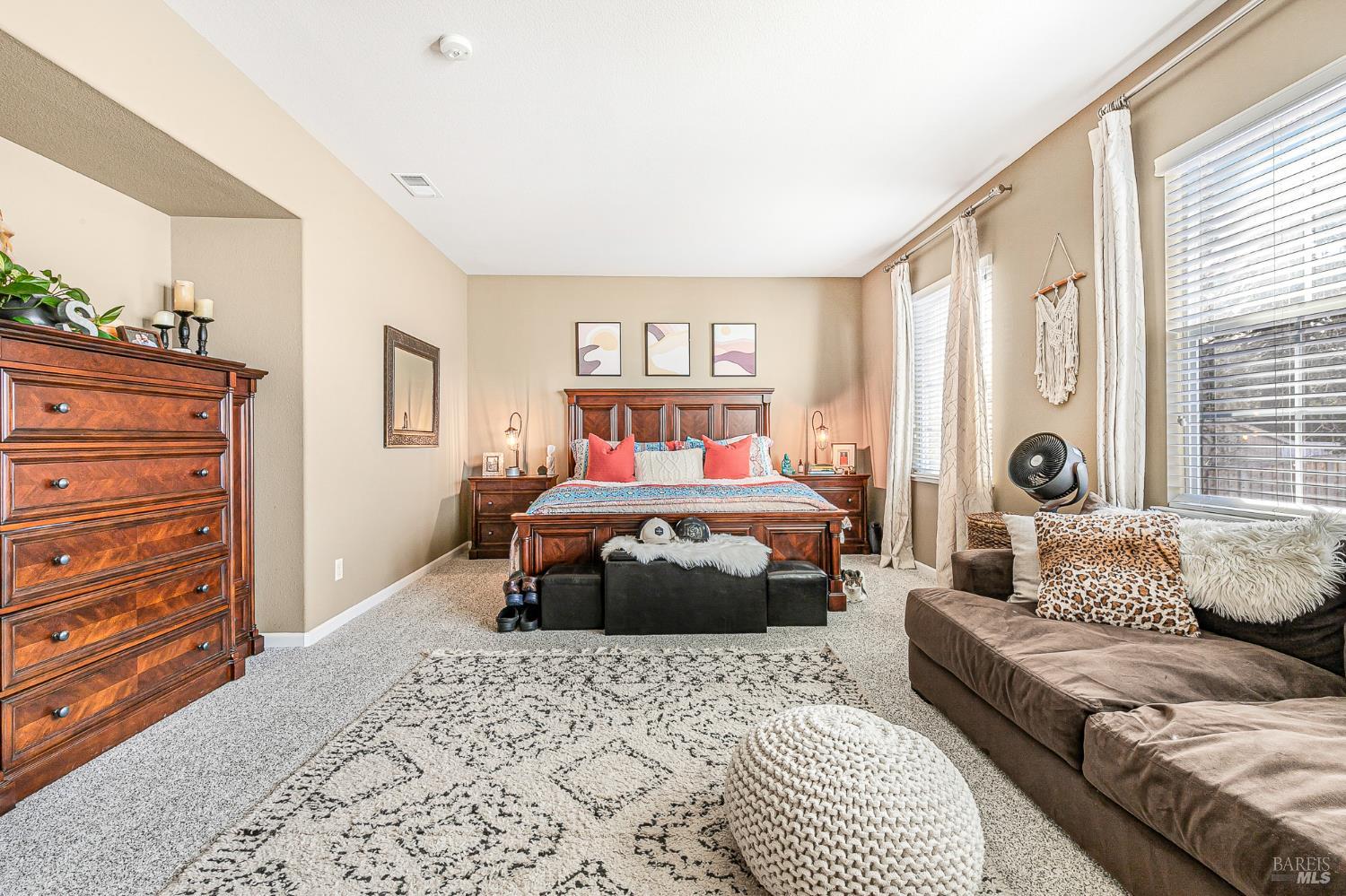 2167 Linwood Avenue Santa Rosa, CA 95404 - Photo 47 of 80 a bedroom with a large bed and a window