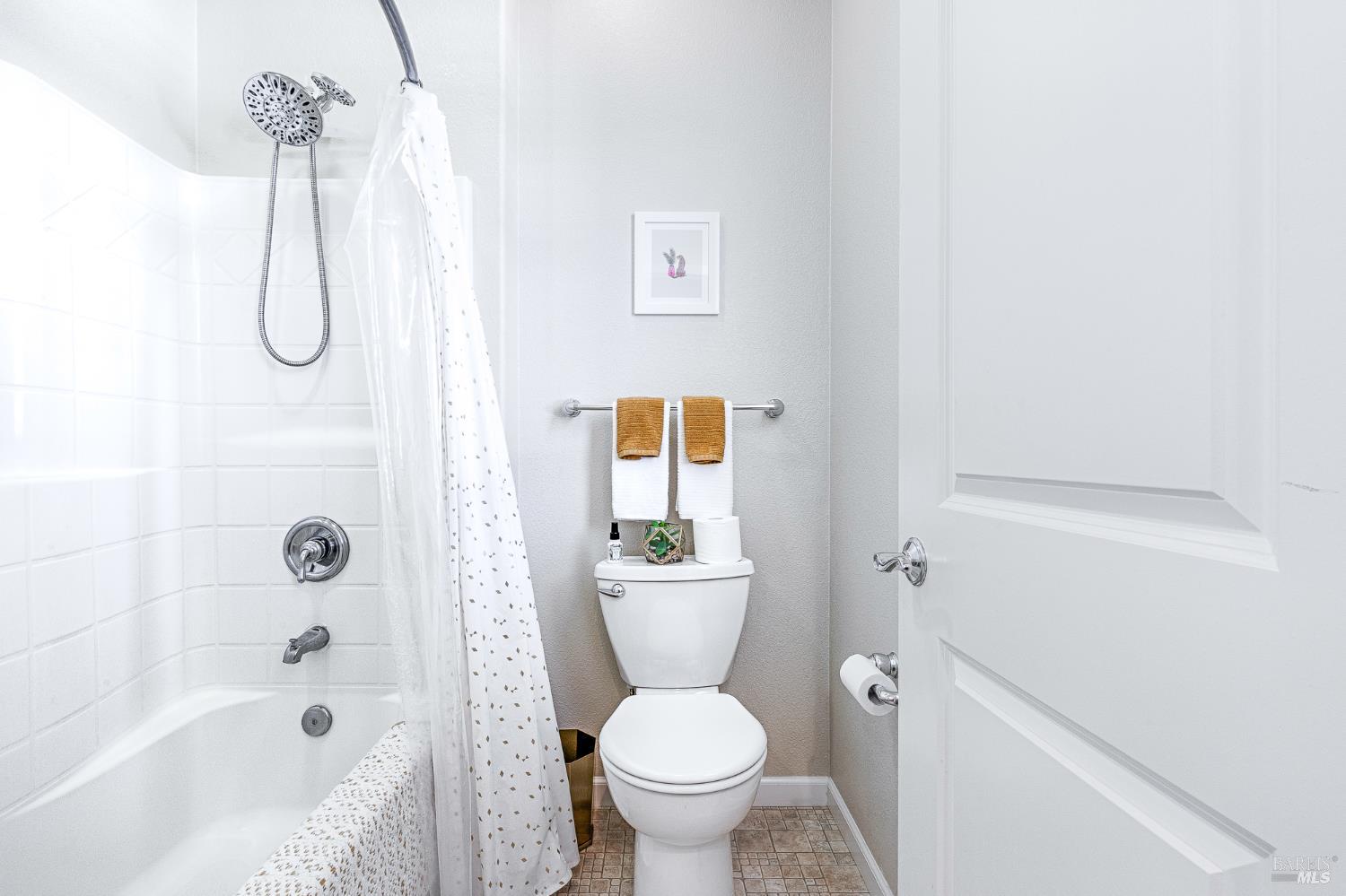 2167 Linwood Avenue Santa Rosa, CA 95404 - Photo 67 of 80 a bathroom with a granite countertop sink a toilet and shower