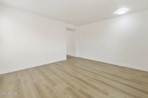 wooden floor in a room