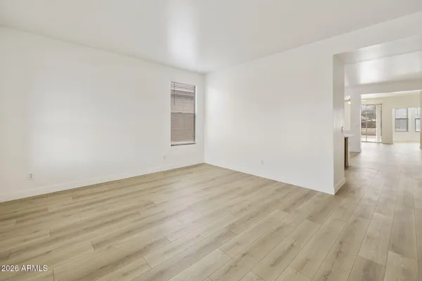 wooden floor in an empty room