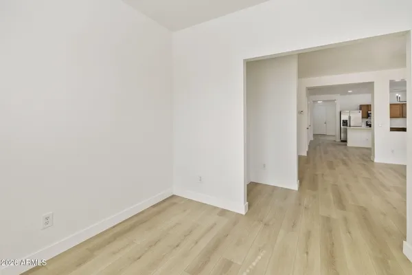 wooden floor in an empty room